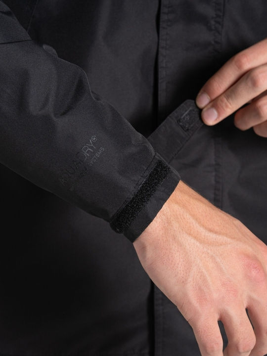 Jacket Waterproof and Windproof Black