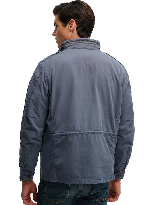 M65 Яке Byo/Washed Син