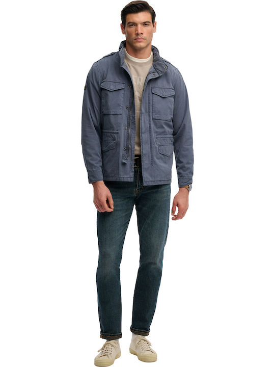 M65 Яке Byo/Washed Син