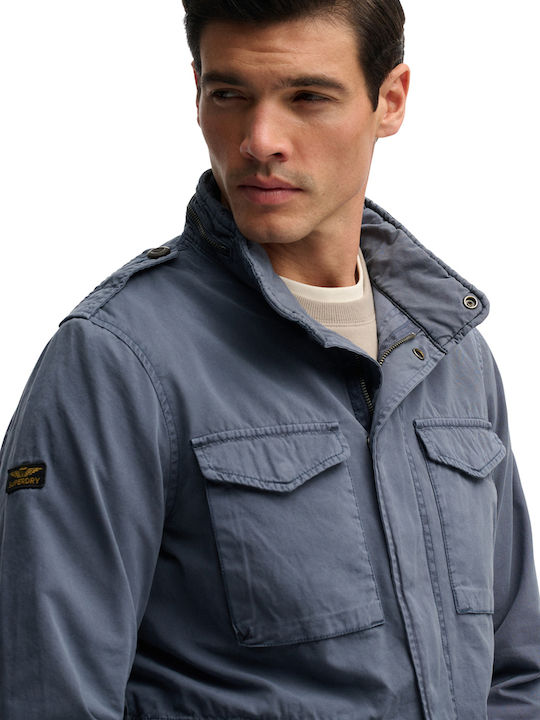 M65 Яке Byo/Washed Син