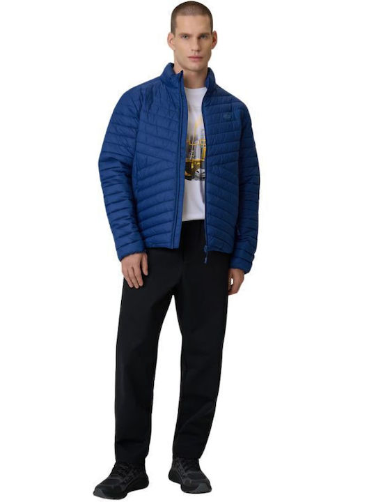 Μπουφάν Puffer Αδιάβροχο και Αντιανεμικό Navy Blue