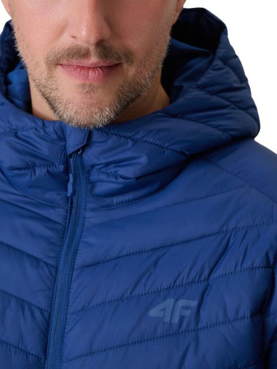 Μπουφάν Αδιάβροχο και Αντιανεμικό Navy Blue