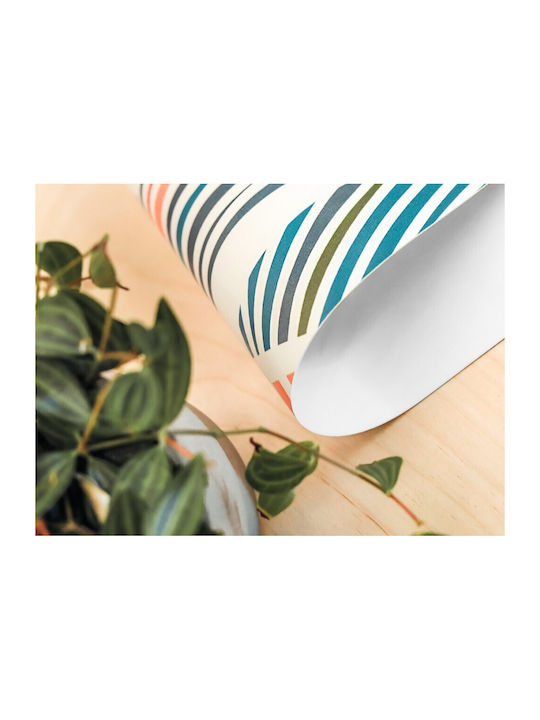 Tulup Rundes Küchenmatte Grau 90cm