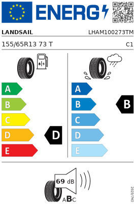 LandSail Ls388 155/65R13 73TT Anvelopă De Vară Pentru Autoturism De Pasageri