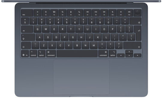 Apple MacBook Air 13.6 Zoll IPS Retina Display (M5-10-Kern/24GB/512GB SSD/8-Core-GPU) Mitternacht (Griechische Tastatursprache)