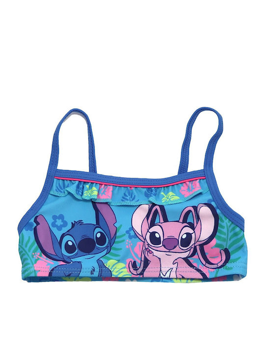 Disney Stitch & Angel Παιδικό Μαγιό Μπικίνι Μπλε