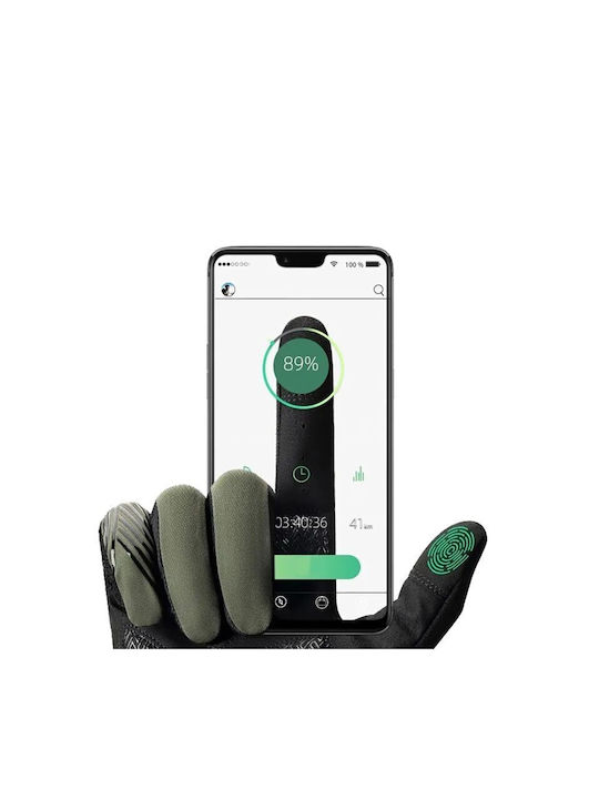 Rockbros Männliche Fahrradhandschuhe Grüne