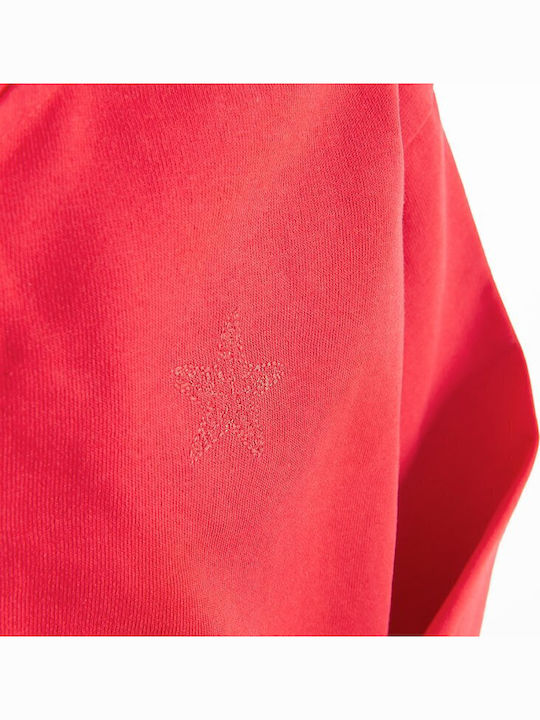Kids Sweatshirt with Hood Red