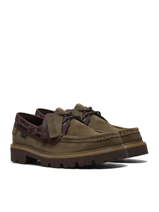 Boat Ανδρικά Boat Shoes σε Πράσινο Χρώμα