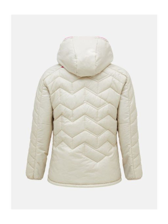 Damenjacke für Winter Beiges
