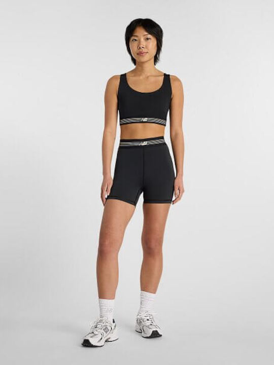 Training Damen Leggings Shorts Schwarz