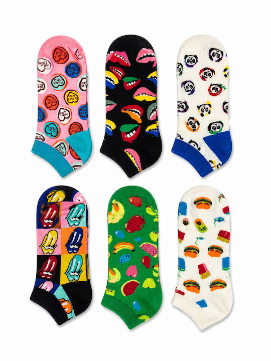 Join Șosete Cu Modele Multicolore 6Pack Join Șosete Cu Modele Multicolore 6Pack