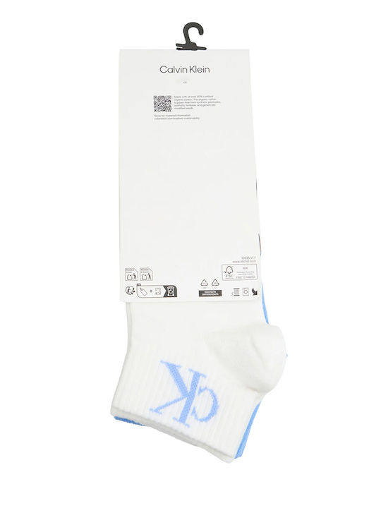 Calvin Klein Γυναικείες Κάλτσες Sky Blue 2Pack