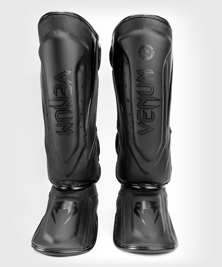 Venum Elite Evo Protecții Pentru Tibie Adulți Negre