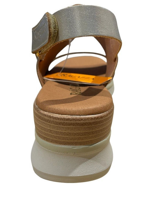 Sommer Damenplattformen Goldene