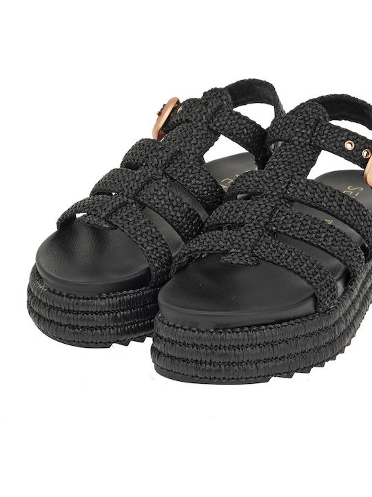 Summer Women's Platforms Black