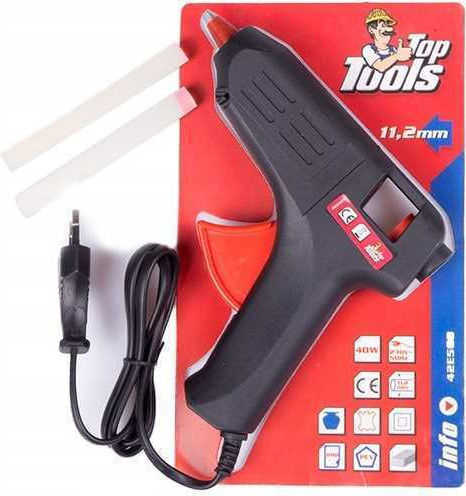 Topex Пистолет за Горещо Лепене 40W за Силиконови Пръчки 11mm