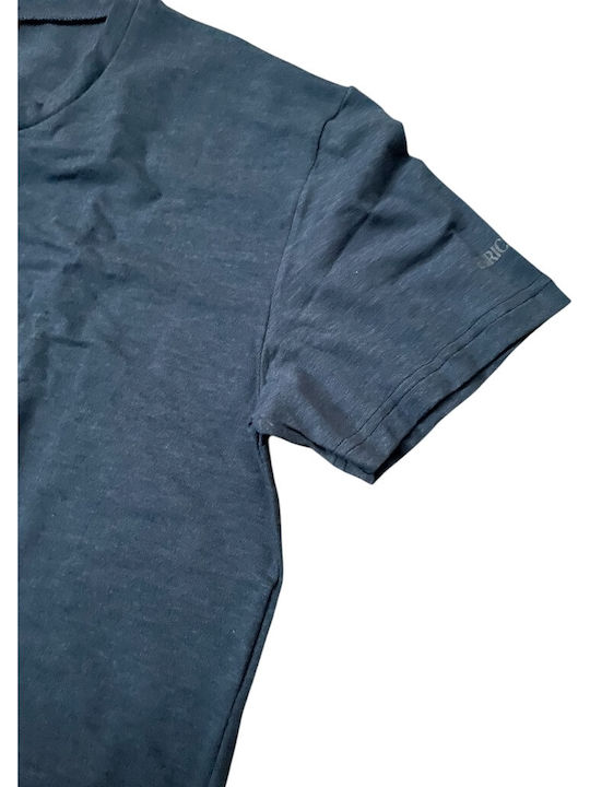 Men's Short Sleeve Undershirt Blue-Jeans