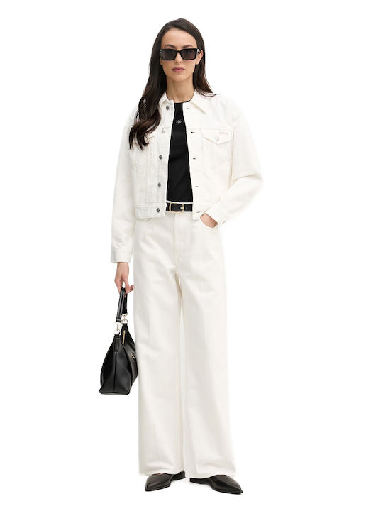 Women's Jean Pants in Regular Fit White