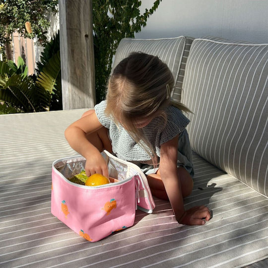 Sunnylife Kinder Lunchtasche Isoliert Handtasche Orange