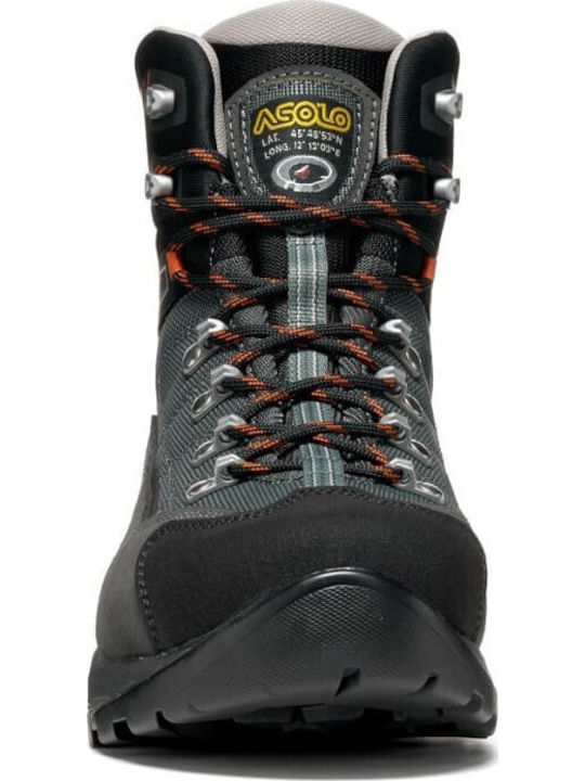 Asolo Finder Men's Waterproof Hiking Boots with Gore-Tex Membrane Gray