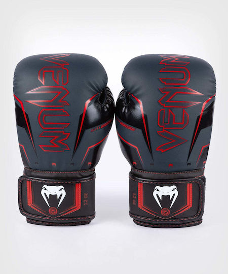 Venum Elite Evo Boxing Gloves for Competition Black