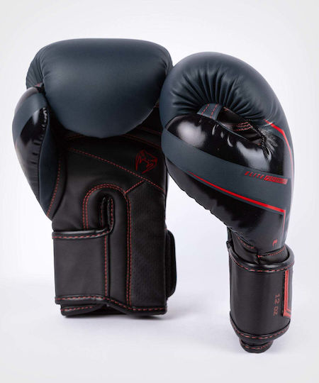 Venum Elite Evo Boxing Gloves for Competition Black