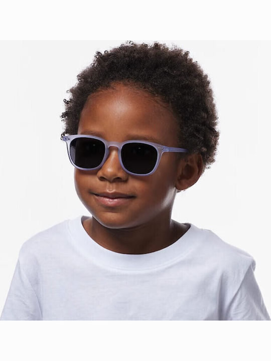 Izipizi Rectangle Kids Sunglasses with Polarized Lens Purple for 3-5 Years
