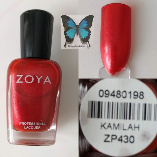 Zoya Metallic Long Lasting Nail Polish Quick Dry Kamilah 15ml