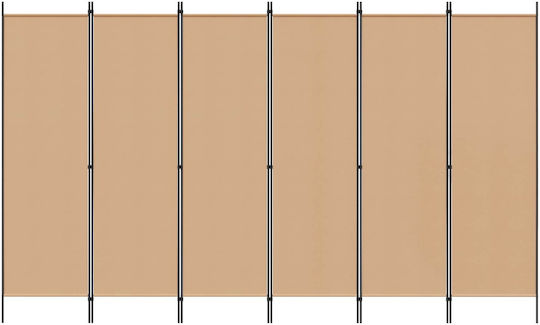 vidaXL Fabric Room Divider 300x180cm