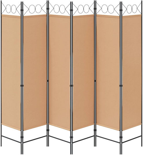 vidaXL Paravan Decorativ din Țesătură 240x180cm