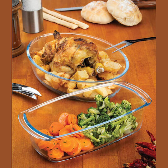 Guardini Oval Heat-Resistant Glassware 24x35x7cm