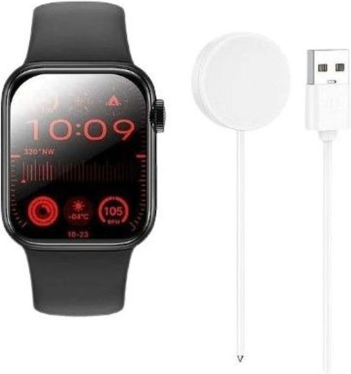 Hoco DY12 Smartwatch with Heart Rate Monitor Black