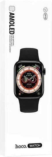 Hoco DY12 Smartwatch with Heart Rate Monitor Black
