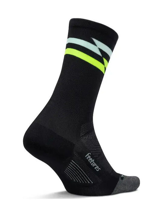 Feetures Αθλητικές Κάλτσες Μαύρες Feetures Αθλητικές Κάλτσες Μαύρες