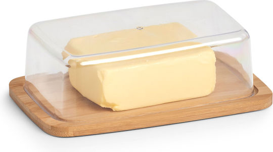 Zeller Butterdose Hölzernes Transparente