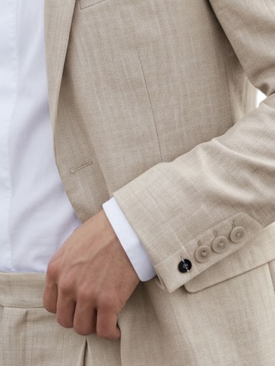 Men’s Suit Jacket Beige