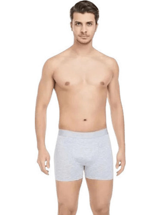 Ανδρικά Μποξεράκια Γκρι 2Pack