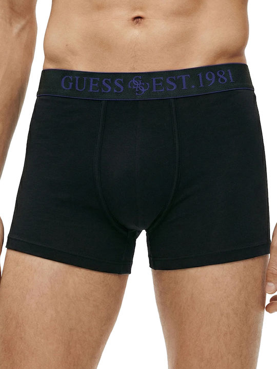Joe Herren Boxershorts Jet Black 3er Pack