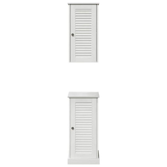 vidaXL Ντουλάπι Μπάνιου 37x34x80cm Λευκό