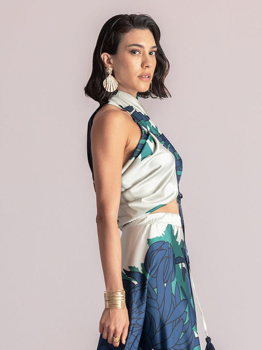 Women's Blue Blouse
