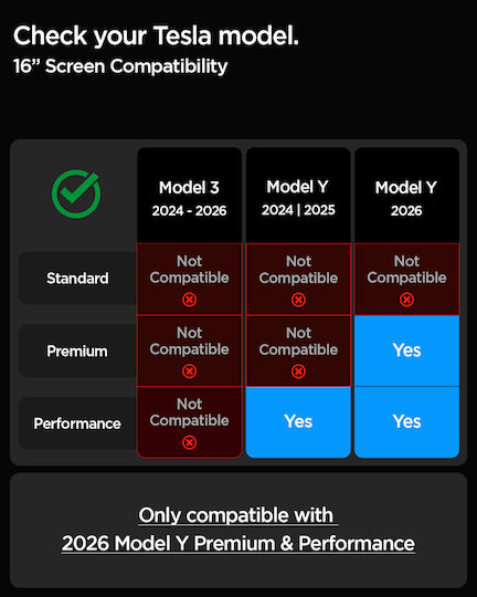 Spigen Tesla Ez Fit Anti Glare Mattes Displayschutzfolie Schwarz Tesla Model Y L 2026 Agl10819