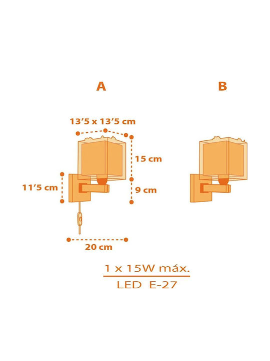 Ango Kids Wall Light Led Dinos