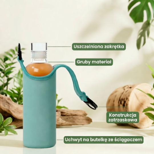 Sticlă Sportivă Plastică Transparentă 500ml