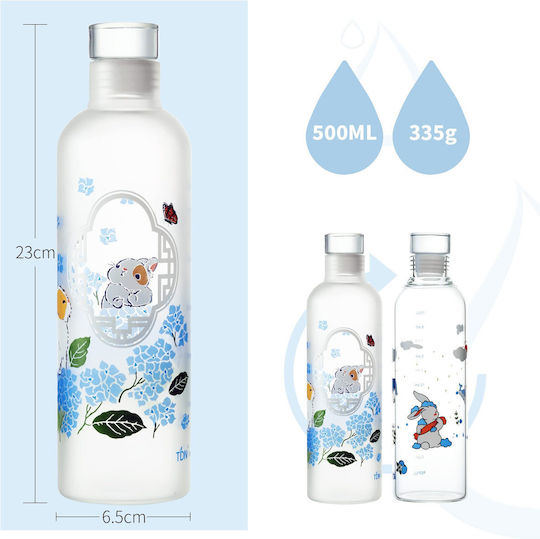 Sticlă Sportivă Plastică Transparentă 500ml