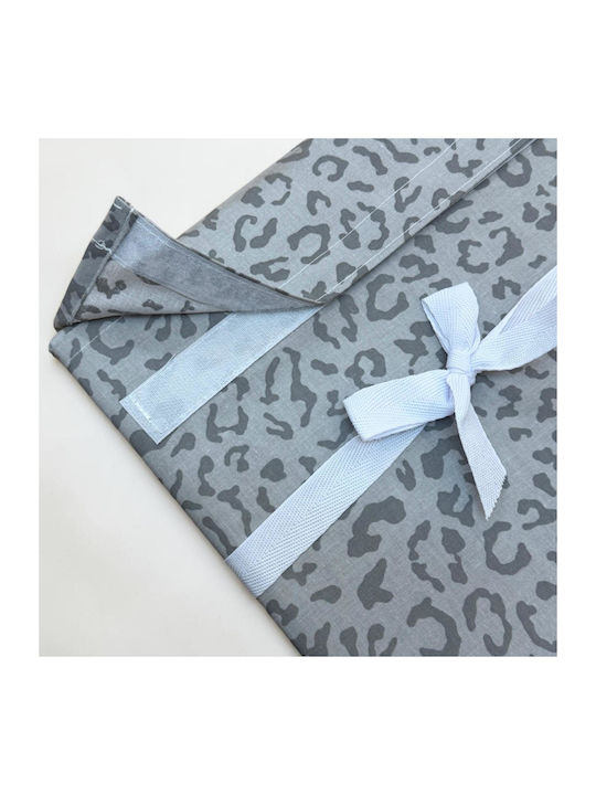 Linea Home 262 Bed Sheet Set with 1 Pillowcase for Single Bed 160x260cm Grey 3 Pieces