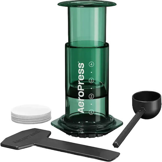 Aeropress Coffee 1-4 Cups Clear Green