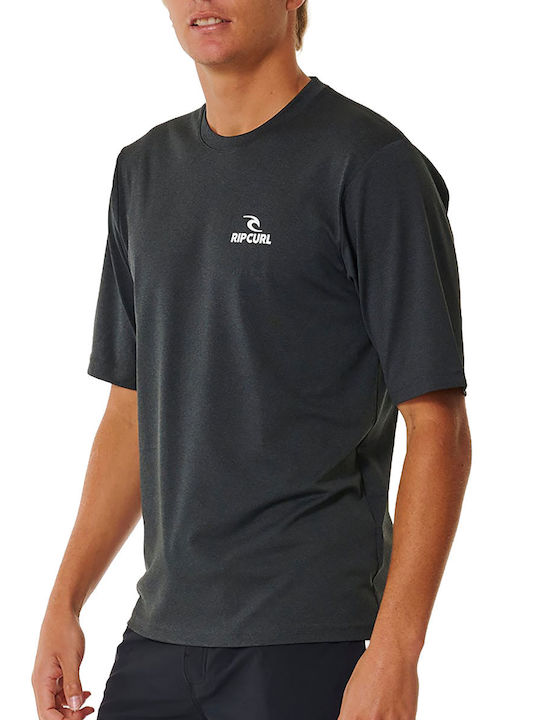 Rip Curl UPF 50 Ανδρική Κοντομάνικη Αντηλιακή Μπλούζα Γκρι