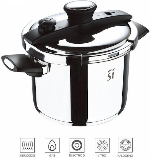 Bergner Leon Schnellkochtopf 6lt