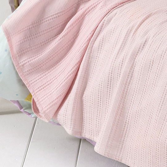 Nima Blanket Dune Pink 160x160cm